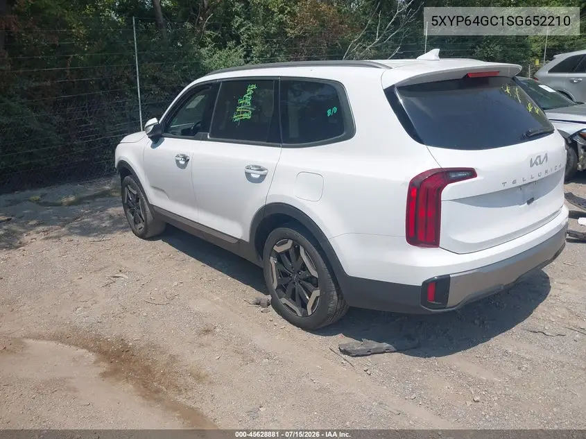 2025 Kia Telluride S VIN: 5XYP64GC1SG652210 Lot: 45628881