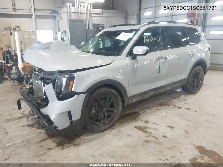 2025 Kia Telluride Sx Prestige X-Line VIN: 5XYP5DGC1SG661721 Lot: 45648007