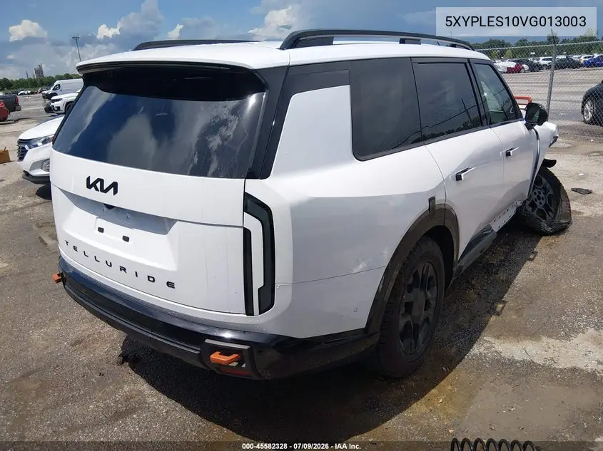 2027 Kia Telluride X-Pro Sx-Prestige VIN: 5XYPLES10VG013003 Lot: 45582328