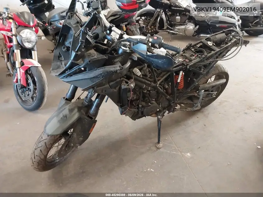 2014 Ktm 1190 Adventure VIN: VBKV19409EM902016 Lot: 45290388