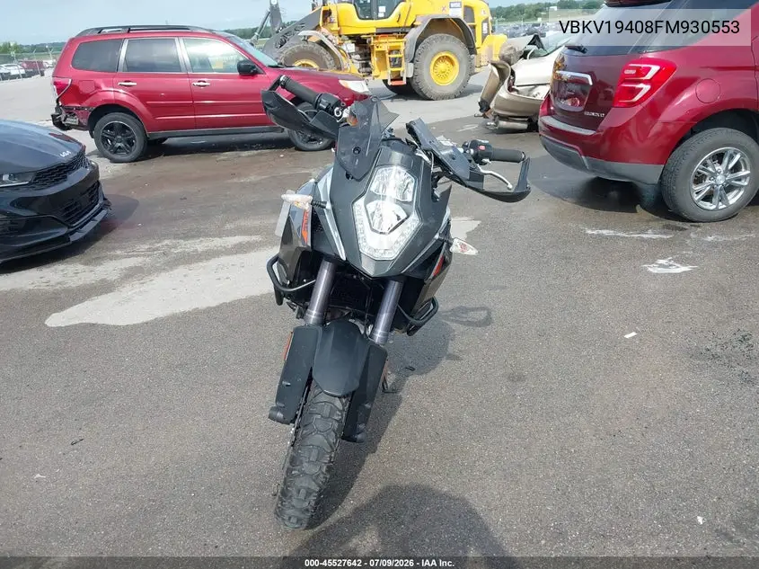 2015 Ktm 1190 Adventure VIN: VBKV19408FM930553 Lot: 45527642