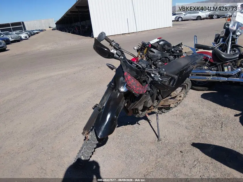 2020 Ktm 500 Exc-F Six Days VIN: VBKEXK404LM425773 Lot: 45337577