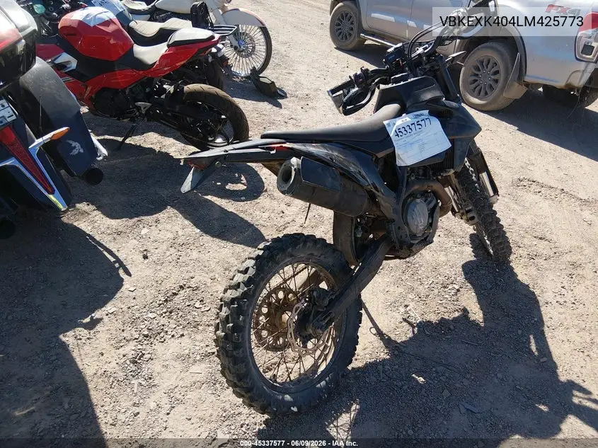 2020 Ktm 500 Exc-F Six Days VIN: VBKEXK404LM425773 Lot: 45337577
