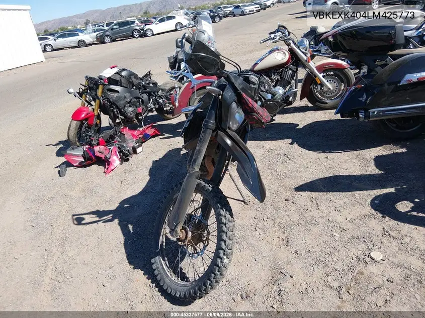 2020 Ktm 500 Exc-F Six Days VIN: VBKEXK404LM425773 Lot: 45337577