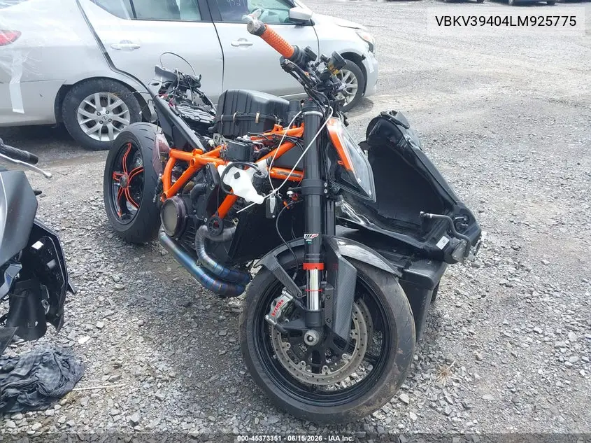2020 Ktm 1290 Super Duke R VIN: VBKV39404LM925775 Lot: 45373351