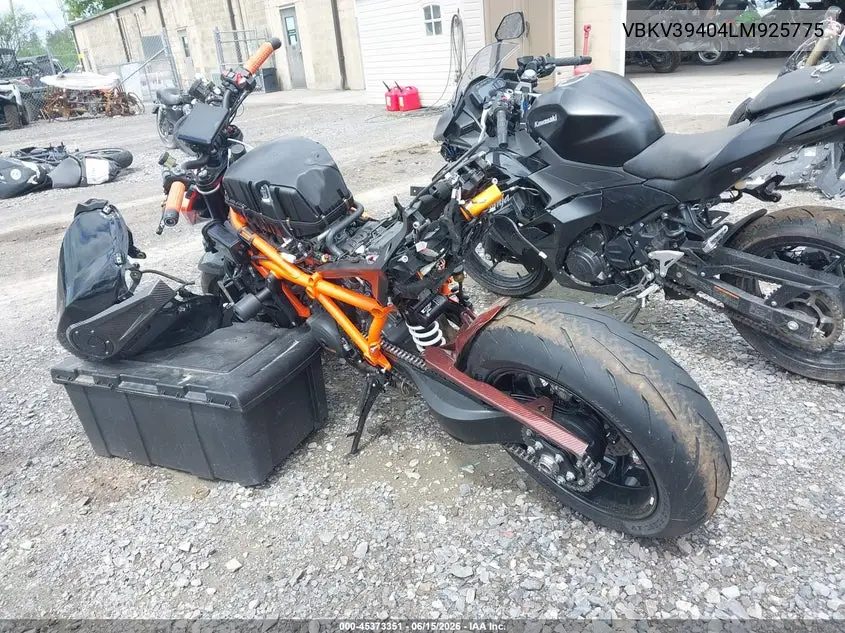 2020 Ktm 1290 Super Duke R VIN: VBKV39404LM925775 Lot: 45373351