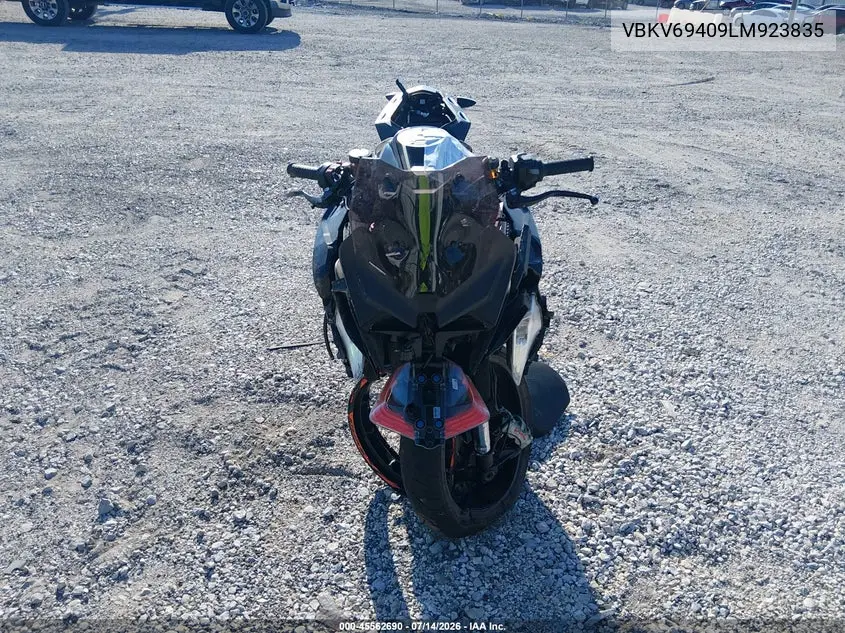 2020 Ktm 1290 Super Duke Gt VIN: VBKV69409LM923835 Lot: 45562690