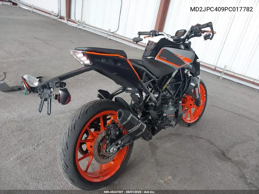 2023 Ktm 200 Duke VIN: MD2JPC409PC017782 Lot: 45247507