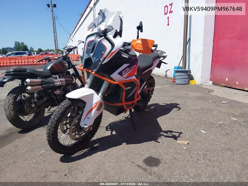 2023 Ktm 1290 Super Adventure R VIN: VBKV59409PM967648 Lot: 45593697