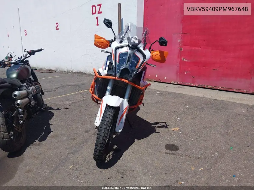 2023 Ktm 1290 Super Adventure R VIN: VBKV59409PM967648 Lot: 45593697