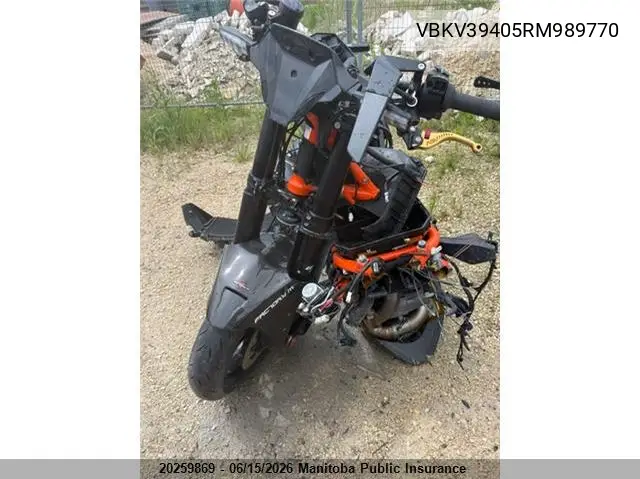 2024 Ktm 1390 Super Duke R Evo VIN: VBKV39405RM989770 Lot: 20259869