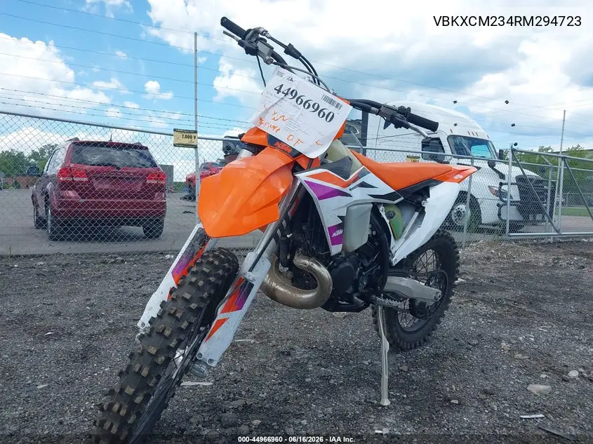 2024 Ktm 300 Xc Tpi VIN: VBKXCM234RM294723 Lot: 44966960