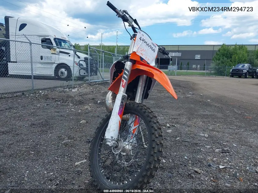 2024 Ktm 300 Xc Tpi VIN: VBKXCM234RM294723 Lot: 44966960