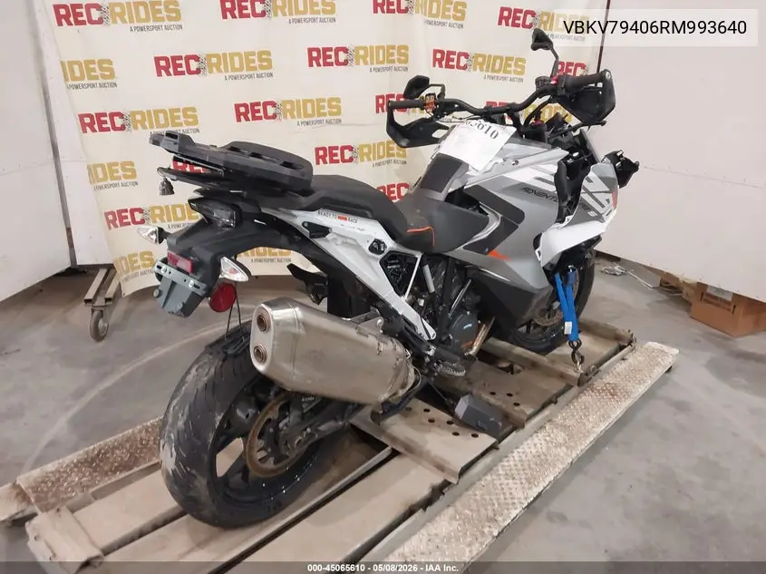 2024 Ktm 1290 Super Adventure S VIN: VBKV79406RM993640 Lot: 45065610