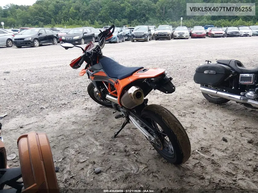 2026 Ktm 690 Smc (Canada) VIN: VBKLSX407TM786255 Lot: 45685456