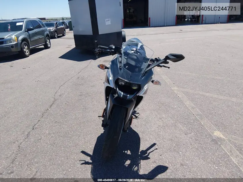 2020 Ktm 390 Rc VIN: MD2JYJ405LC244771 Lot: 45490617