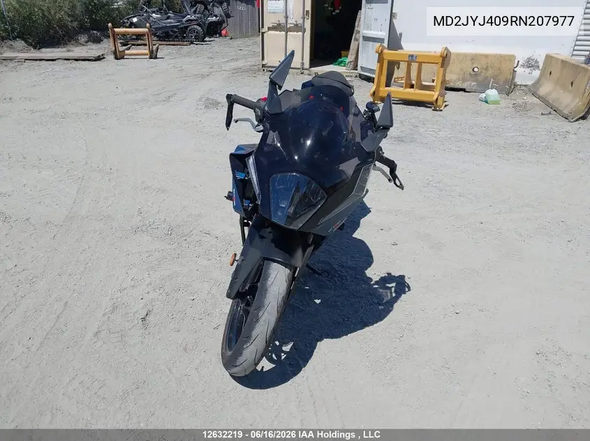 2024 Ktm 390 Rc VIN: MD2JYJ409RN207977 Lot: 12632219