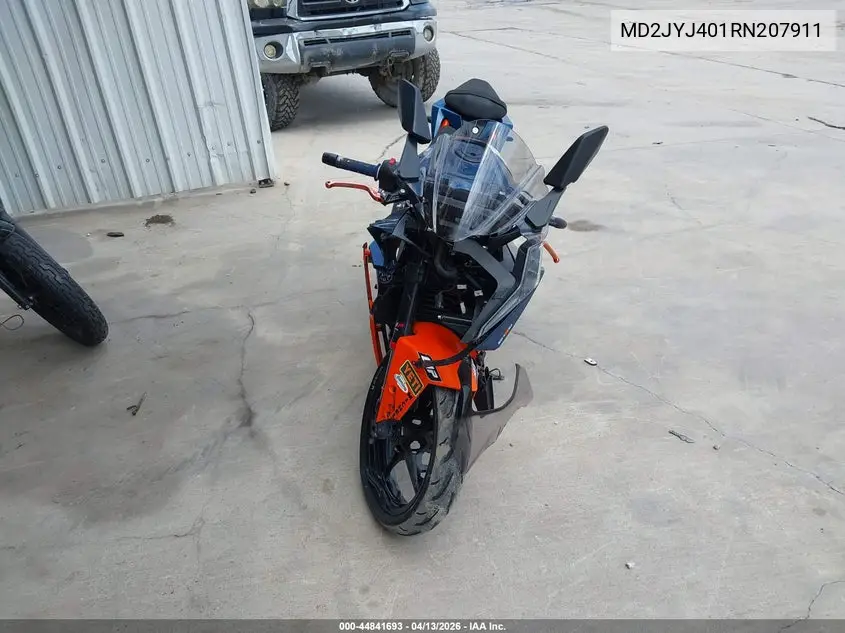 2024 Ktm 390 Rc VIN: MD2JYJ401RN207911 Lot: 44841693