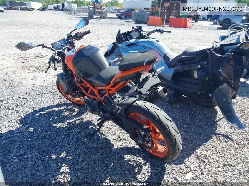 2024 Ktm 390 Rc VIN: MD2JYJ400RN207379 Lot: 45249957