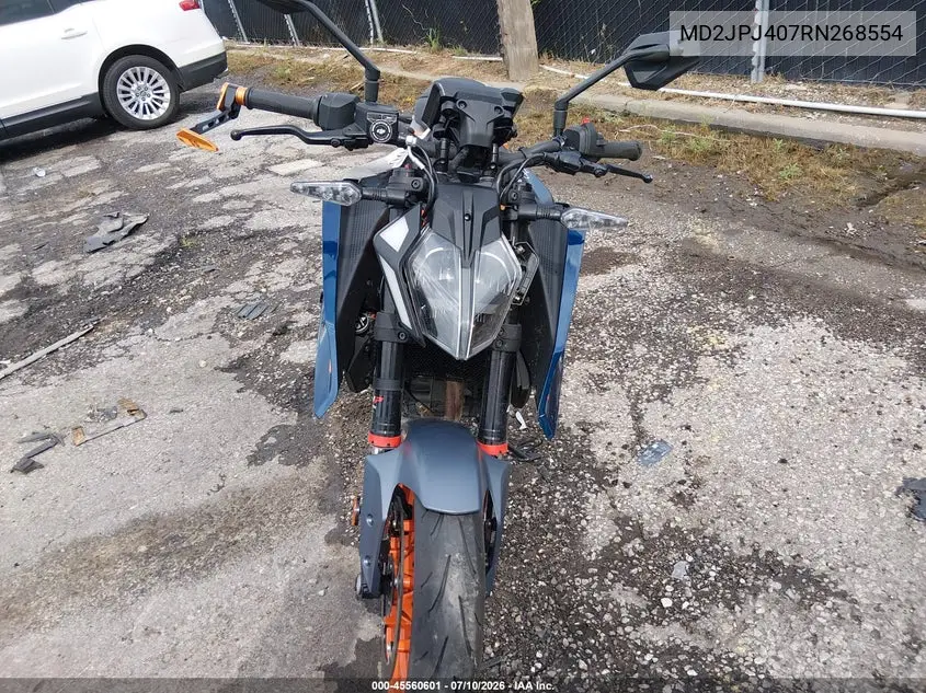 2024 Ktm 390 Duke VIN: MD2JPJ407RN268554 Lot: 45560601