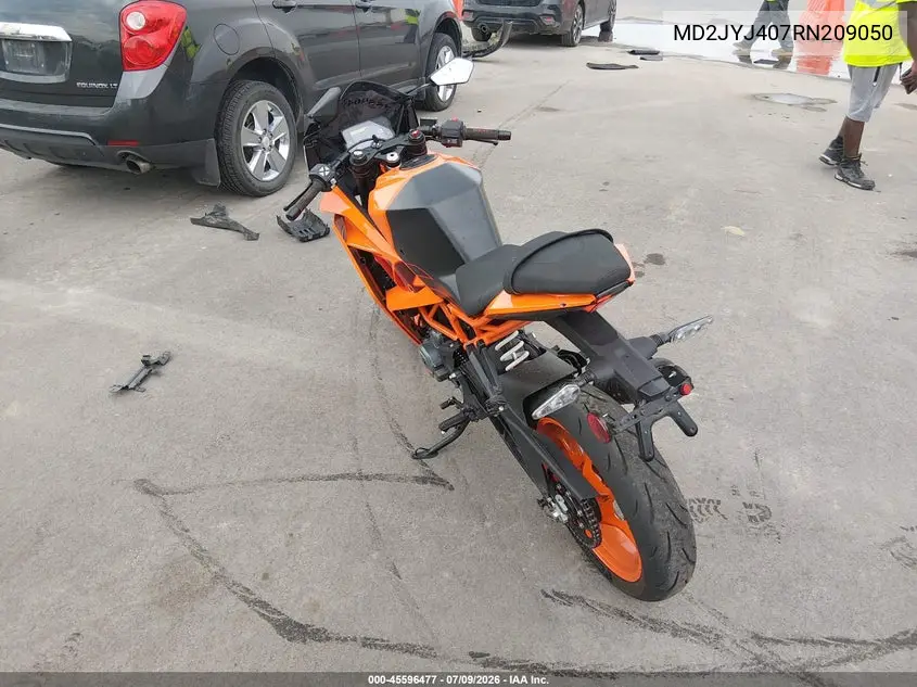 2024 Ktm 390 Rc VIN: MD2JYJ407RN209050 Lot: 45596477
