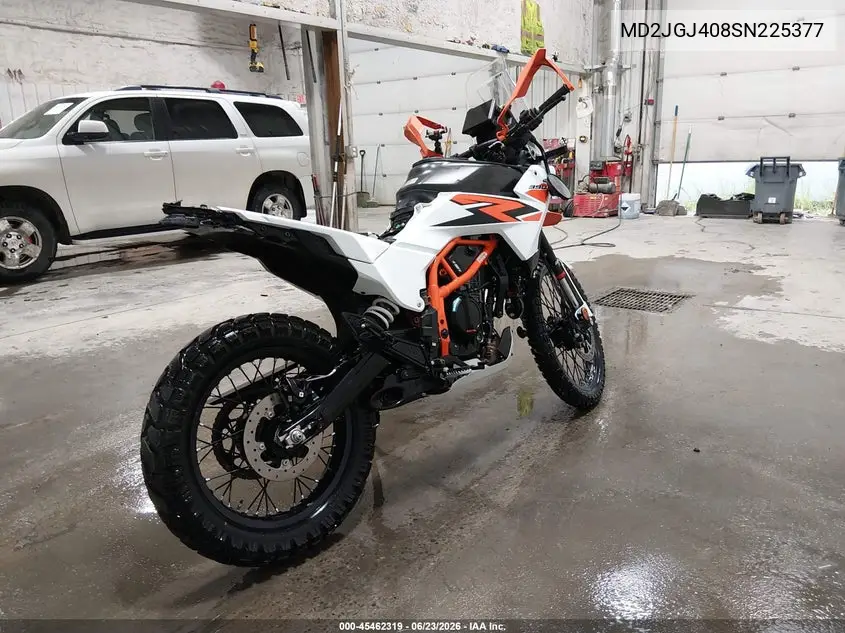 2025 Ktm 390 Adventure VIN: MD2JGJ408SN225377 Lot: 45462319