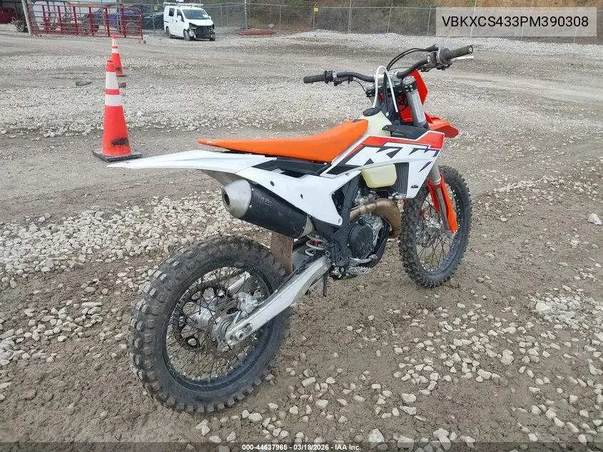 2023 Ktm 450 Xc-F VIN: VBKXCS433PM390308 Lot: 44637965