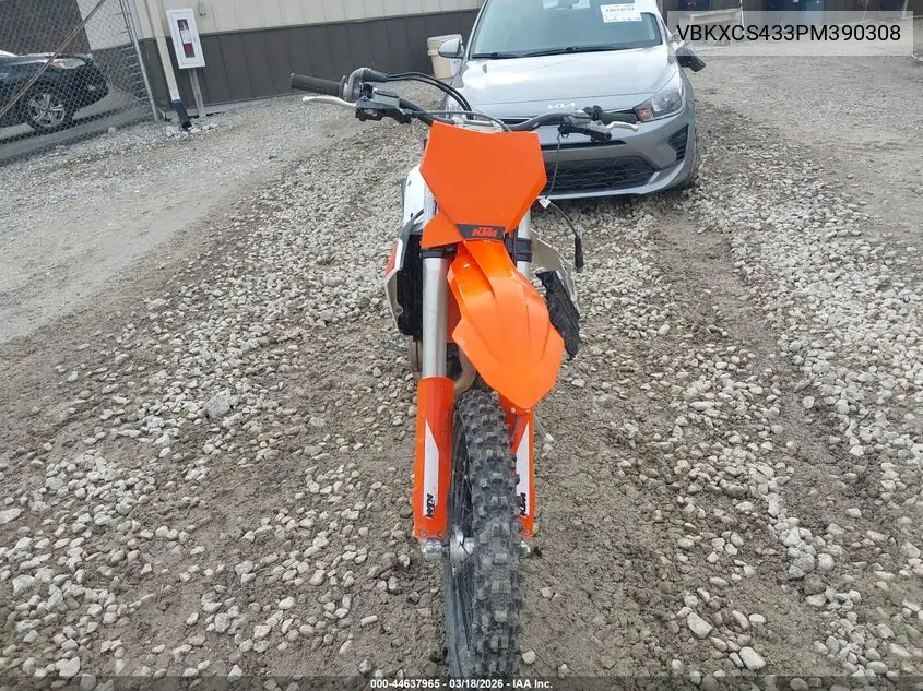 2023 Ktm 450 Xc-F VIN: VBKXCS433PM390308 Lot: 44637965