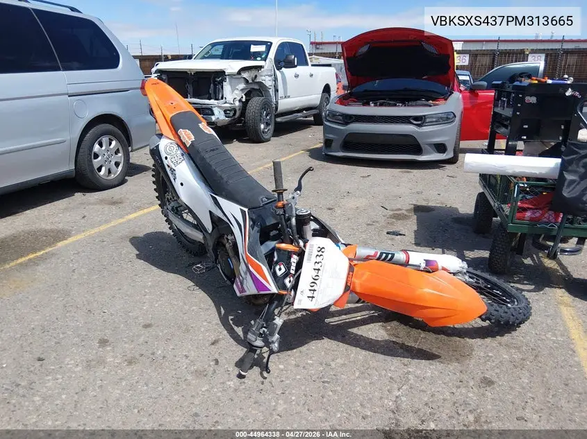 2023 Ktm 450 Sx-F VIN: VBKSXS437PM313665 Lot: 44964338