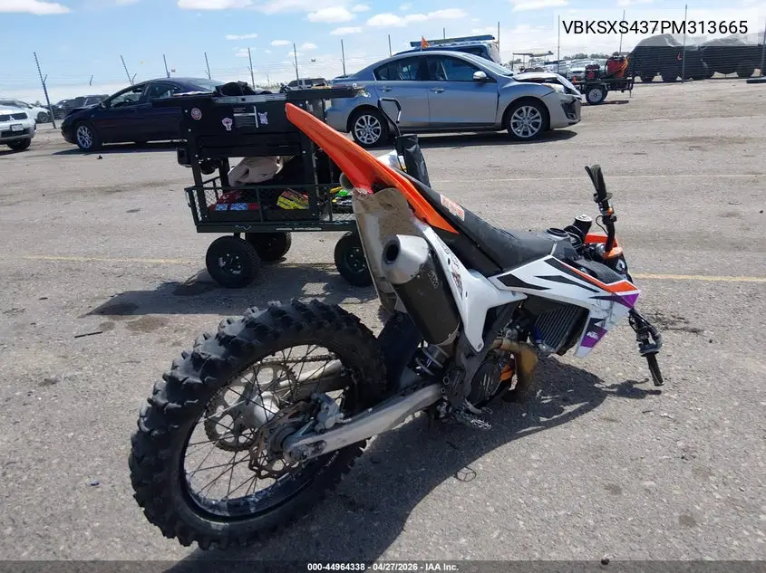 2023 Ktm 450 Sx-F VIN: VBKSXS437PM313665 Lot: 44964338