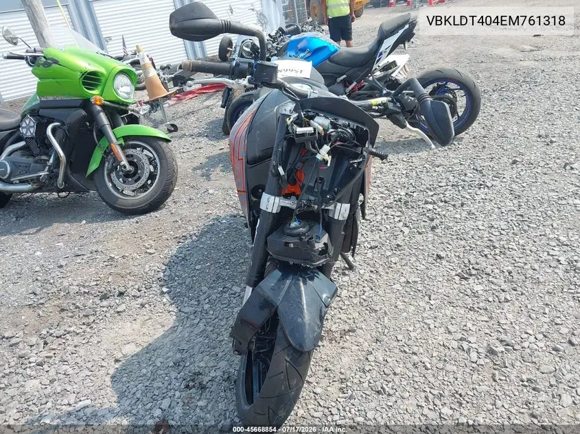 2014 Ktm 690 Duke VIN: VBKLDT404EM761318 Lot: 45668854
