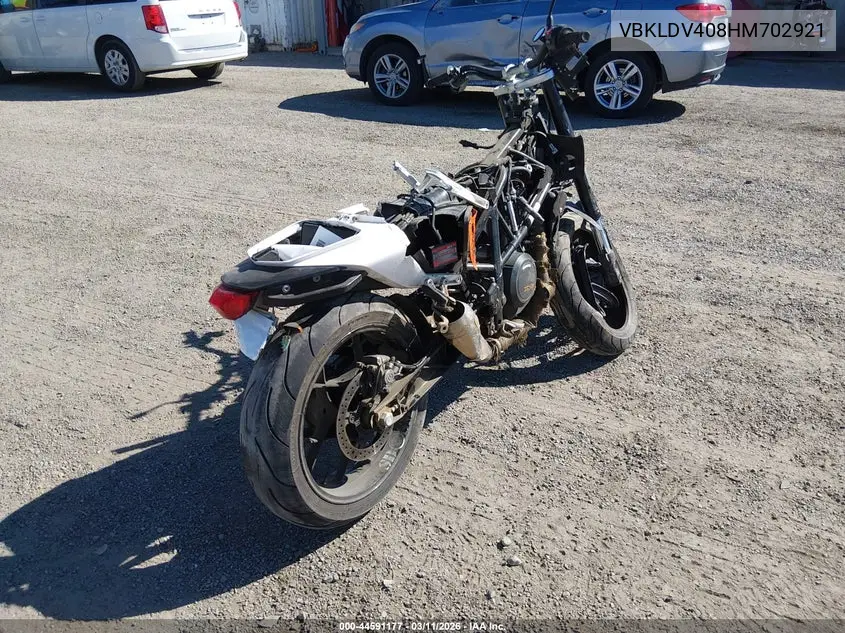 2017 Ktm 690 Duke VIN: VBKLDV408HM702921 Lot: 44591177