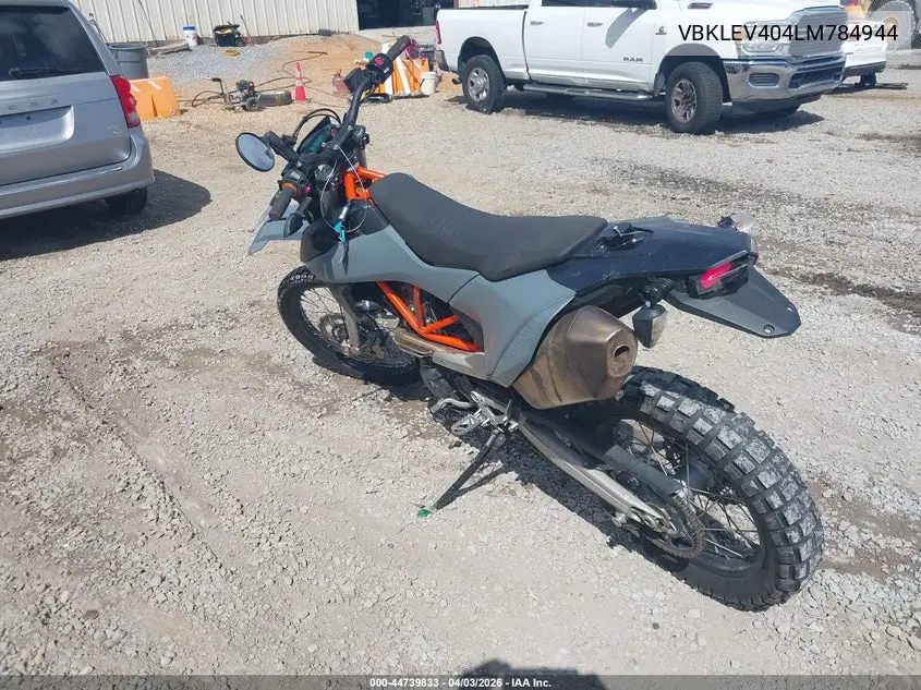 2020 Ktm 690 Enduro R VIN: VBKLEV404LM784944 Lot: 44739833