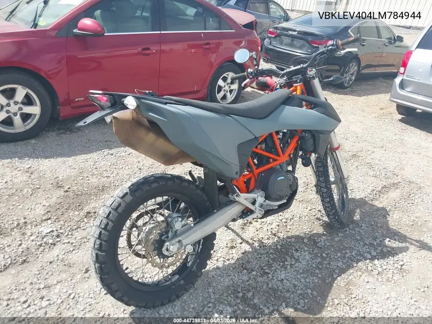 2020 Ktm 690 Enduro R VIN: VBKLEV404LM784944 Lot: 44739833