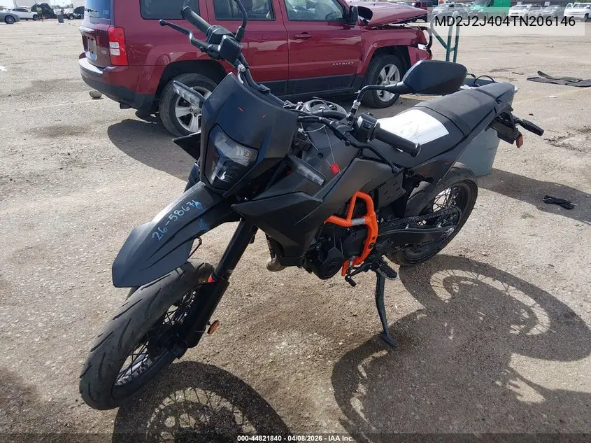 2026 Ktm 690 Smc R VIN: MD2J2J404TN206146 Lot: 44821840