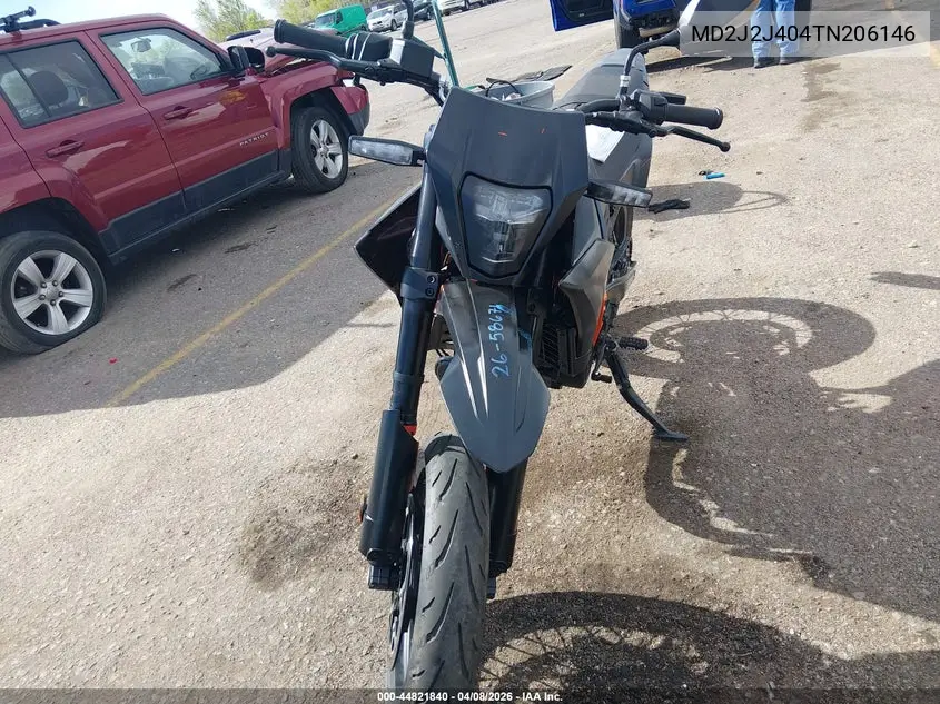 2026 Ktm 690 Smc R VIN: MD2J2J404TN206146 Lot: 44821840