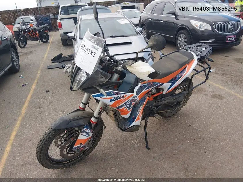 2023 Ktm 890 Adventure R VIN: VBKTR6403PM856295 Lot: 45325282