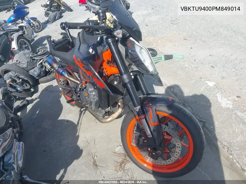 2023 Ktm 890 Duke R VIN: VBKTU9400PM849014 Lot: 45431055