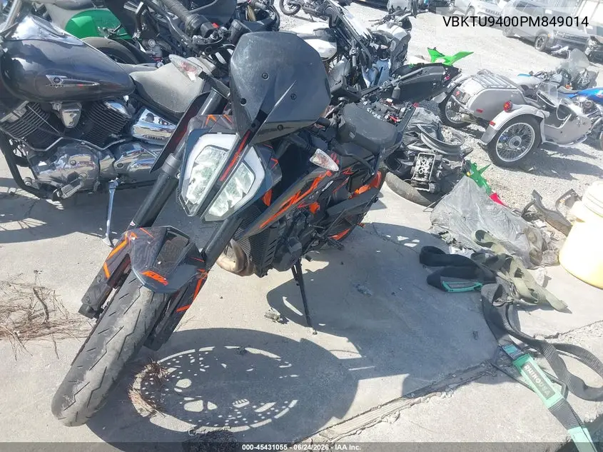 2023 Ktm 890 Duke R VIN: VBKTU9400PM849014 Lot: 45431055