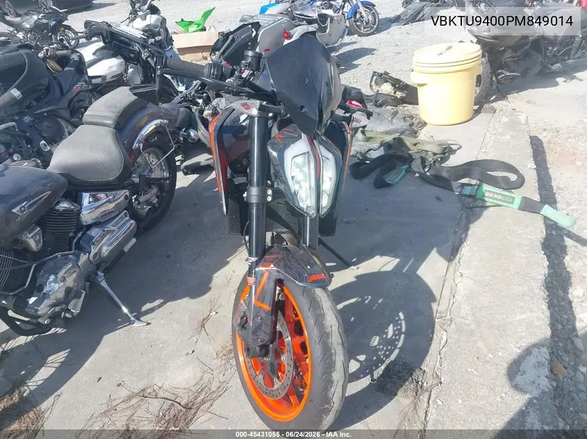 2023 Ktm 890 Duke R VIN: VBKTU9400PM849014 Lot: 45431055