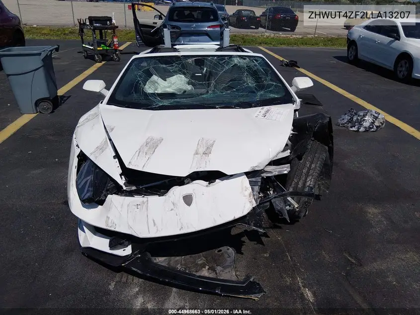 2020 Lamborghini Huracan Evo VIN: ZHWUT4ZF2LLA13207 Lot: 44968663