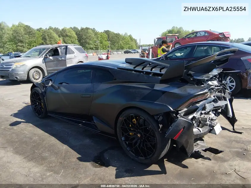 2023 Lamborghini Huracan Sto Coupe VIN: ZHWUA6ZX6PLA25554 Lot: 44936758