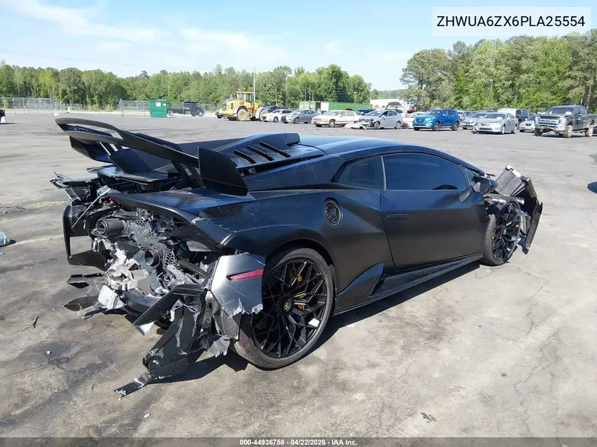 2023 Lamborghini Huracan Sto Coupe VIN: ZHWUA6ZX6PLA25554 Lot: 44936758
