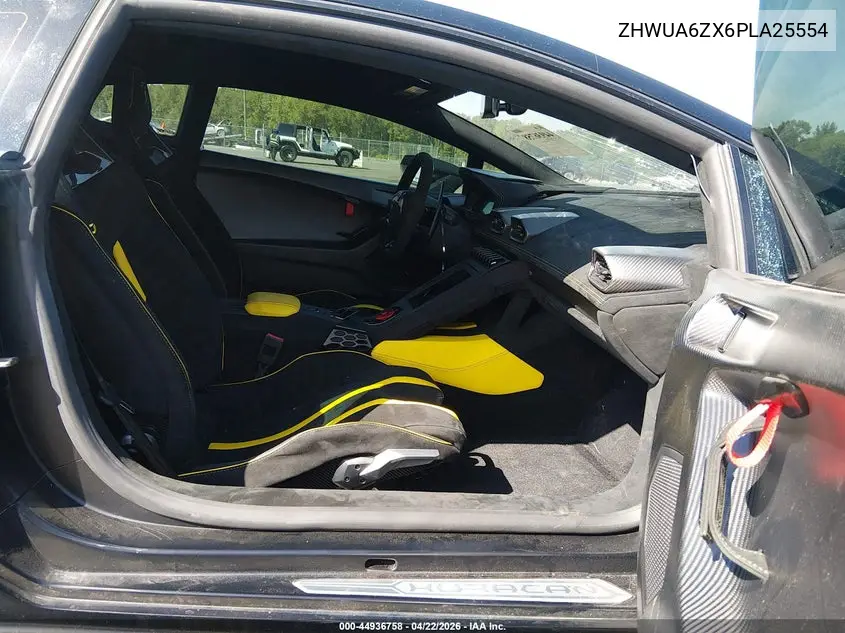 2023 Lamborghini Huracan Sto Coupe VIN: ZHWUA6ZX6PLA25554 Lot: 44936758