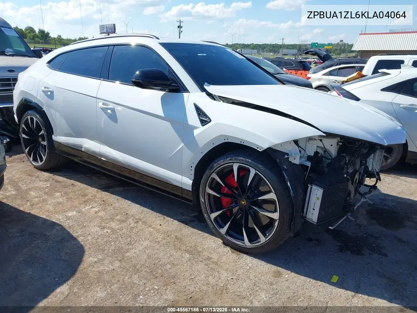 2019 Lamborghini Urus VIN: ZPBUA1ZL6KLA04064 Lot: 45567186