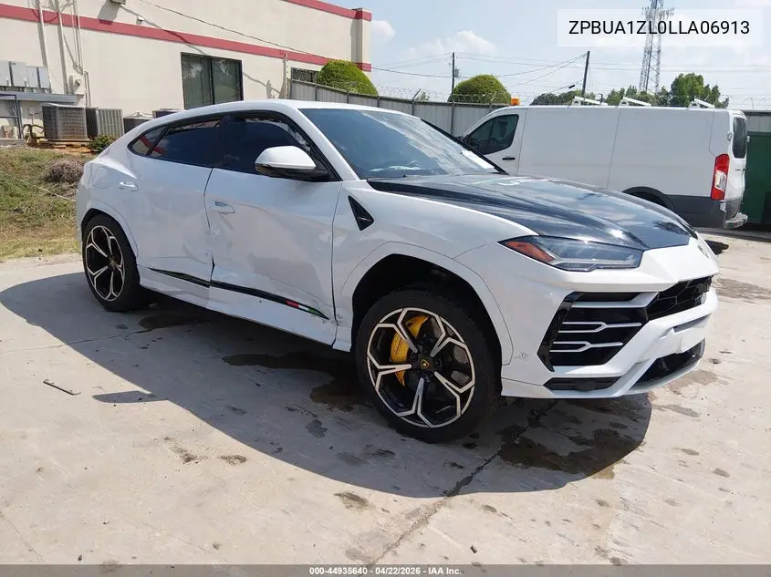 2020 Lamborghini Urus VIN: ZPBUA1ZL0LLA06913 Lot: 44935640