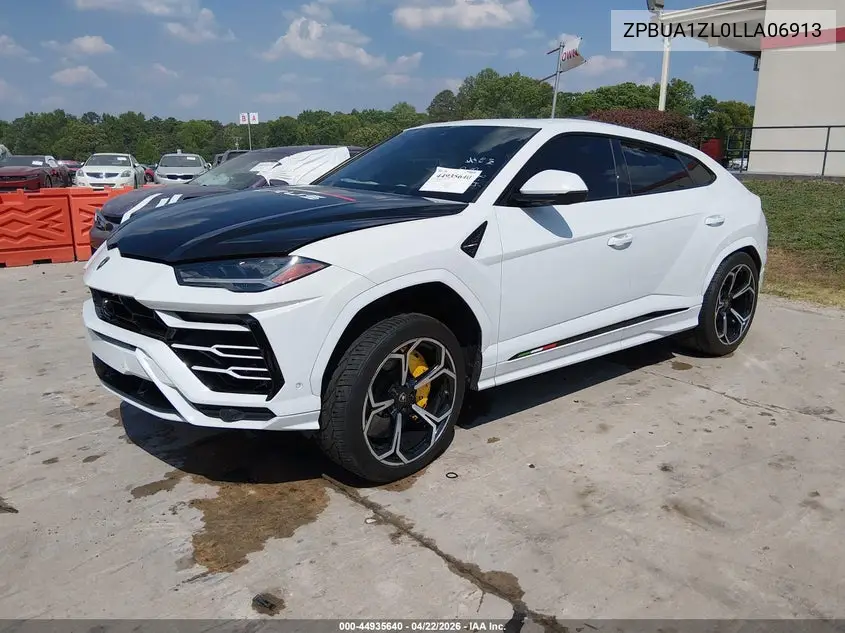 2020 Lamborghini Urus VIN: ZPBUA1ZL0LLA06913 Lot: 44935640