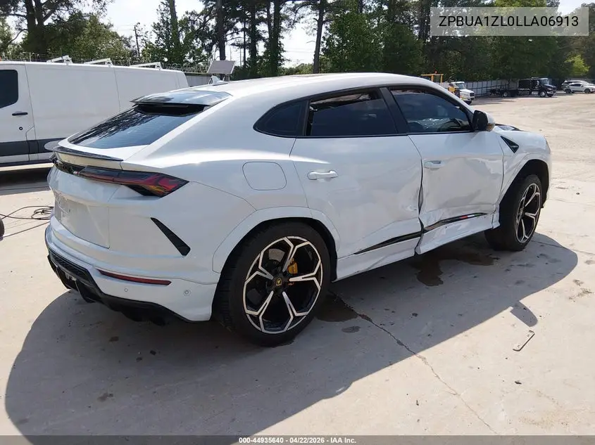 2020 Lamborghini Urus VIN: ZPBUA1ZL0LLA06913 Lot: 44935640