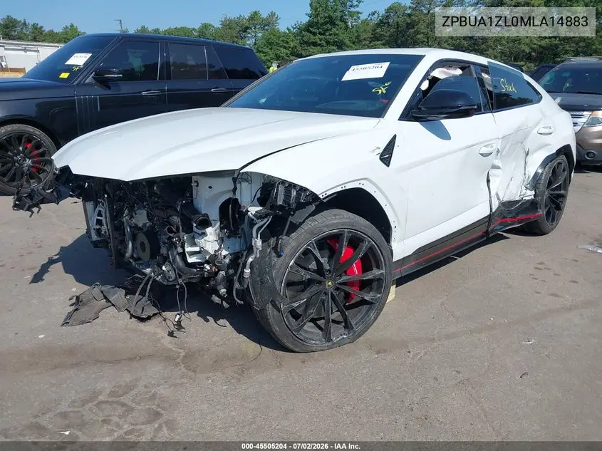 2021 Lamborghini Urus Graphite Capsule/Pearl Capsule VIN: ZPBUA1ZL0MLA14883 Lot: 45505204