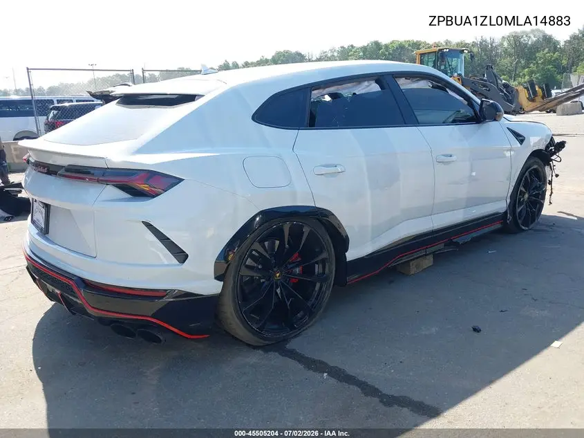 2021 Lamborghini Urus Graphite Capsule/Pearl Capsule VIN: ZPBUA1ZL0MLA14883 Lot: 45505204